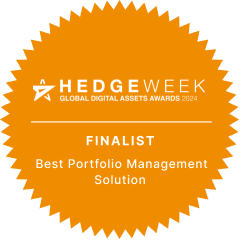 Finalist award for best portfolio management solution