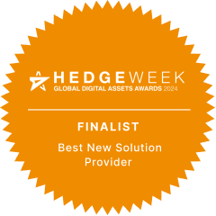 Finalist award for best new solution provider