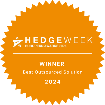 Best Outsourced Solution 2024 Winner Award - Hedge Week European Awards 2024
